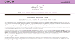 Desktop Screenshot of nataliesoferweddingsandevents.com